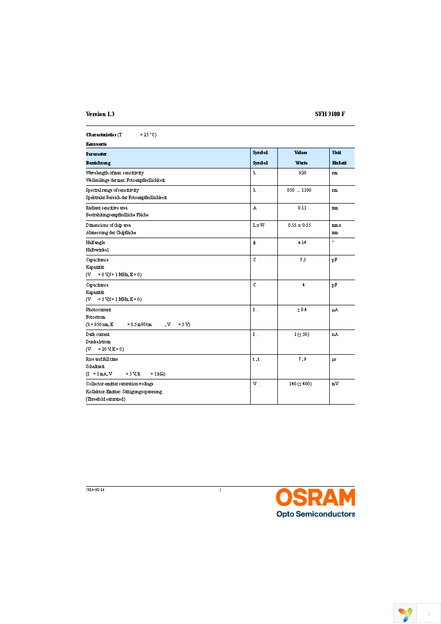 SFH 3100 F Page 3